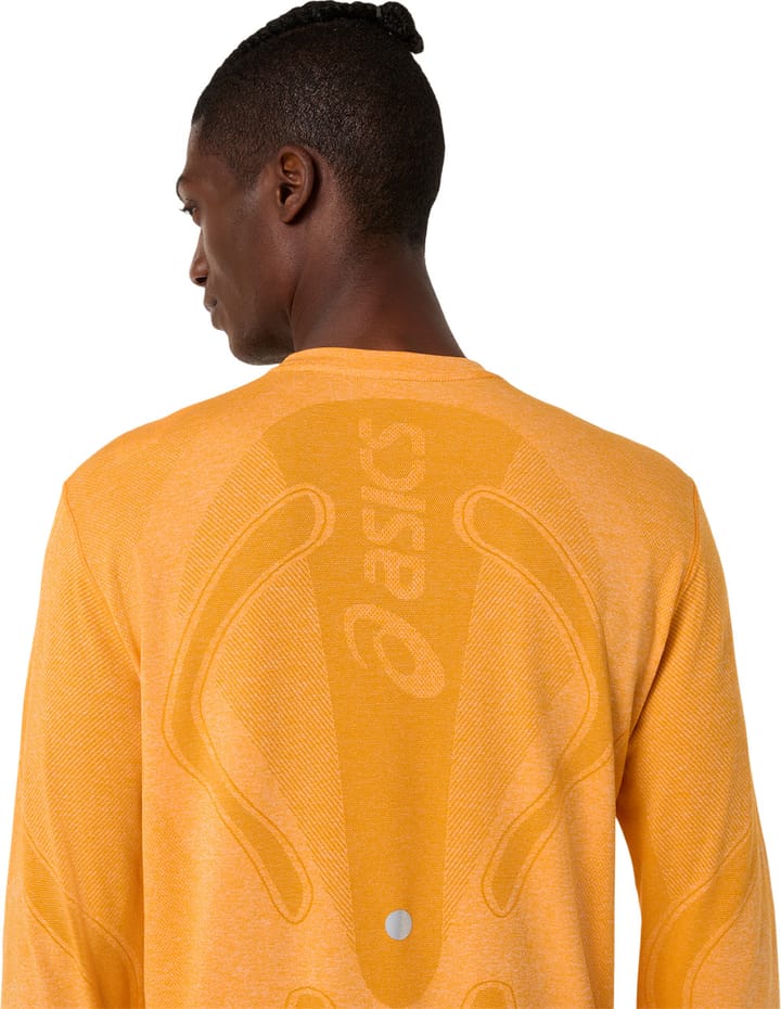 Asics Men's Road Seamless Long Sleeve Top Yamabuki Asics