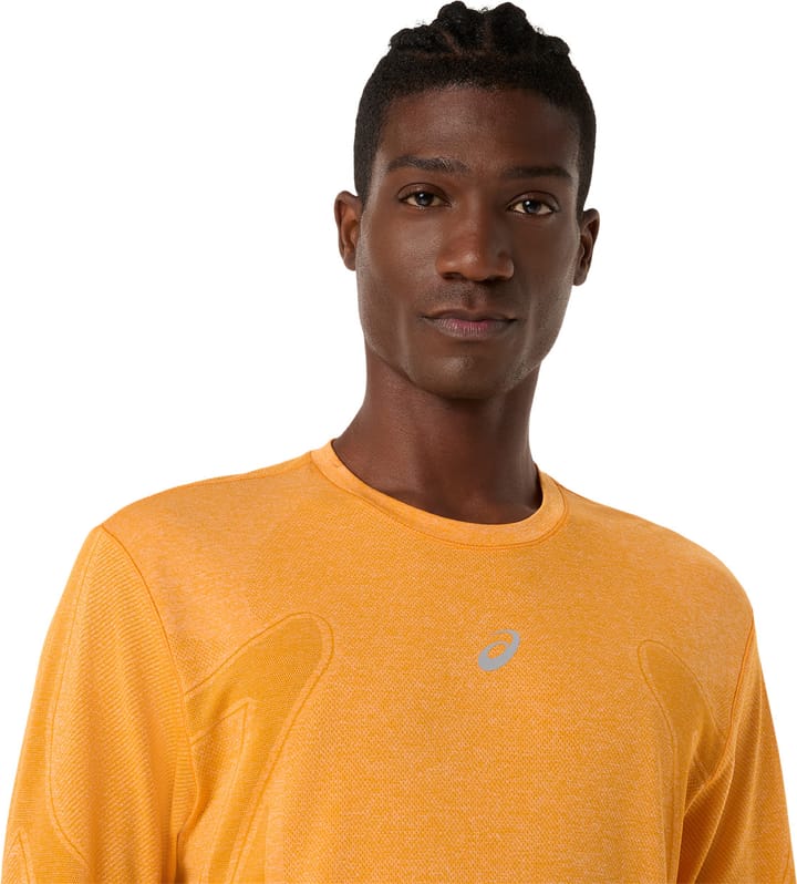 Asics Men's Road Seamless Long Sleeve Top Yamabuki Asics