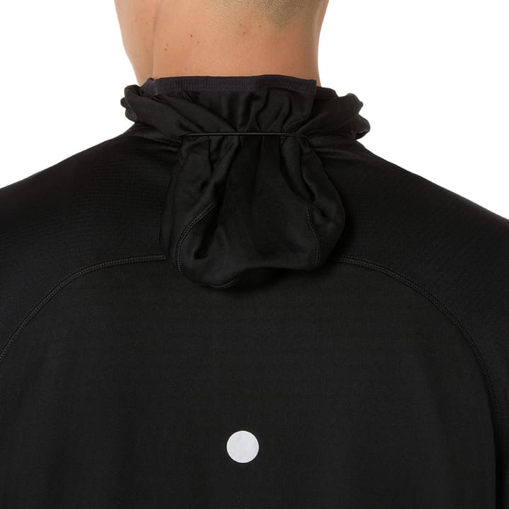 Asics Men's Road Winter Long Sleeve Hoodie Performance Black Asics