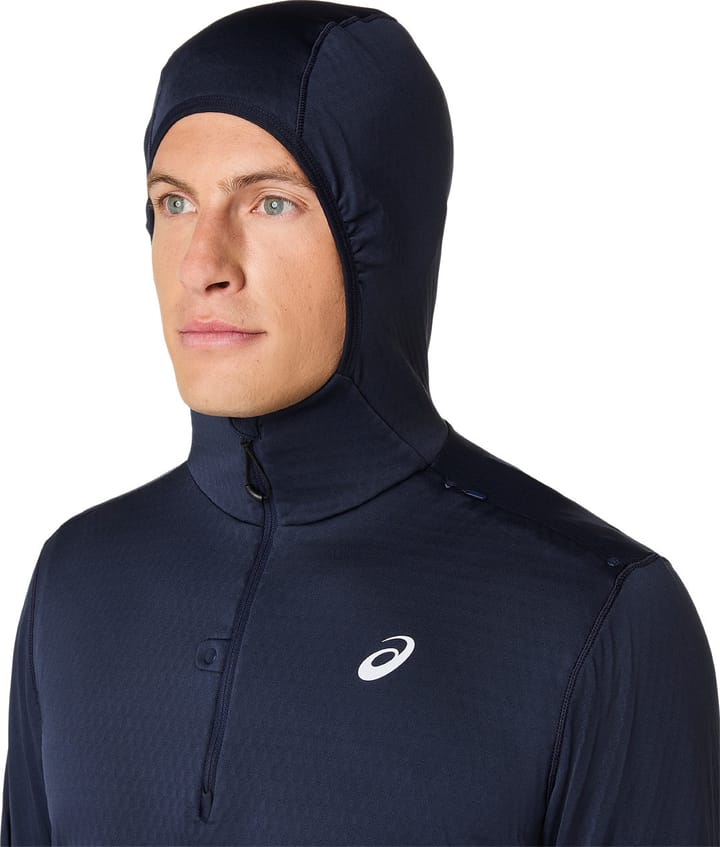 Asics Men's Road Winter Long Sleeve Hoodie Midnight Asics