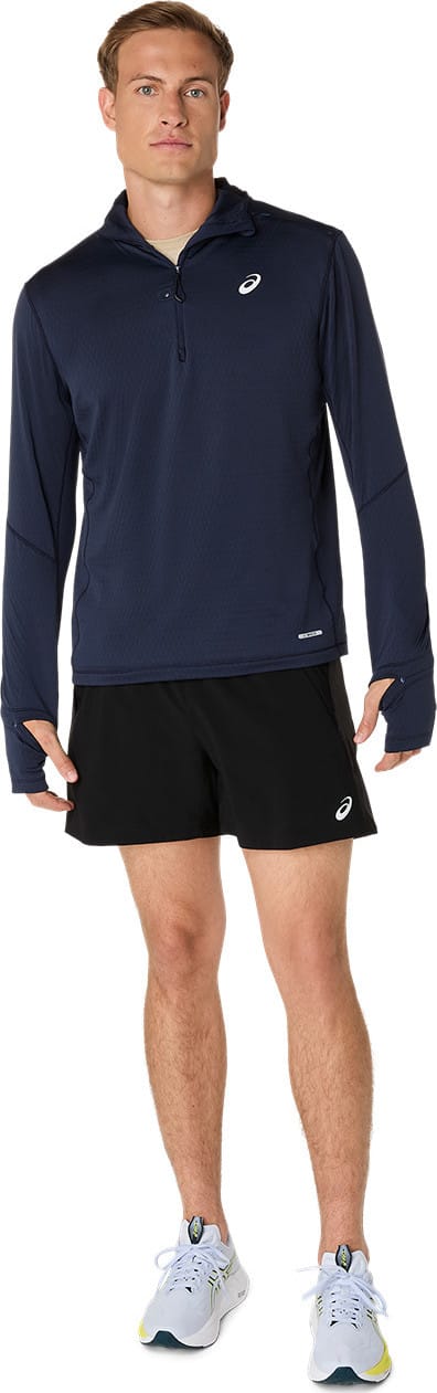 Asics Men's Road Winter Long Sleeve Hoodie Midnight Asics