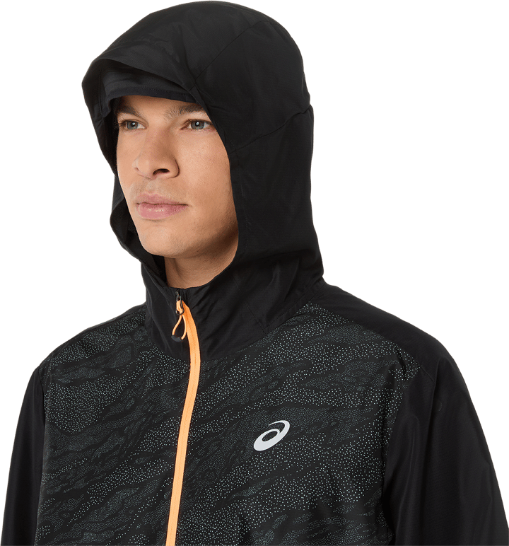 Asics Men's Fujitrail Packable Windbreaker Performance Black Asics