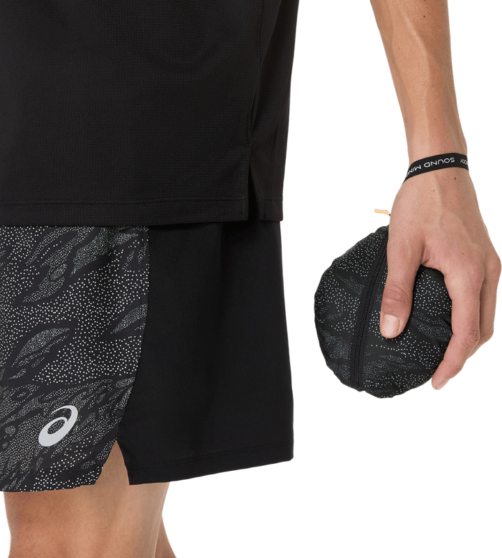 Asics Men's Fujitrail Packable Windbreaker Performance Black Asics Asics Men's Fujitrail Packable Windbreaker Performance Black Asics