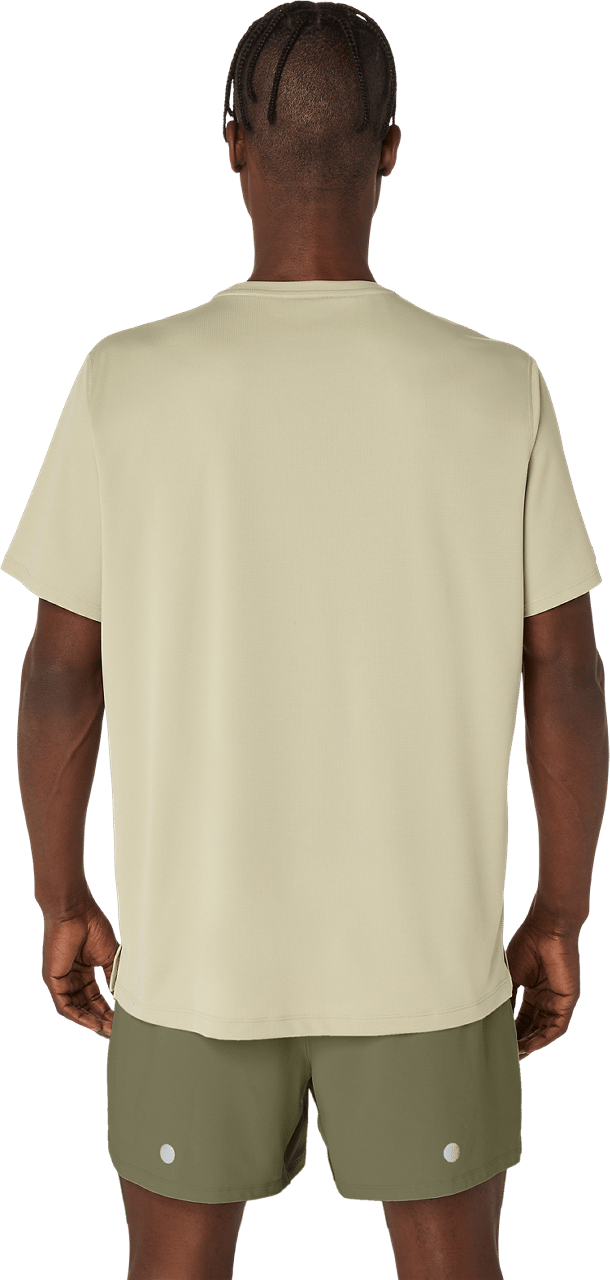 Asics Men's Fujitrail Logo Short Sleeve Top Khaki Asics