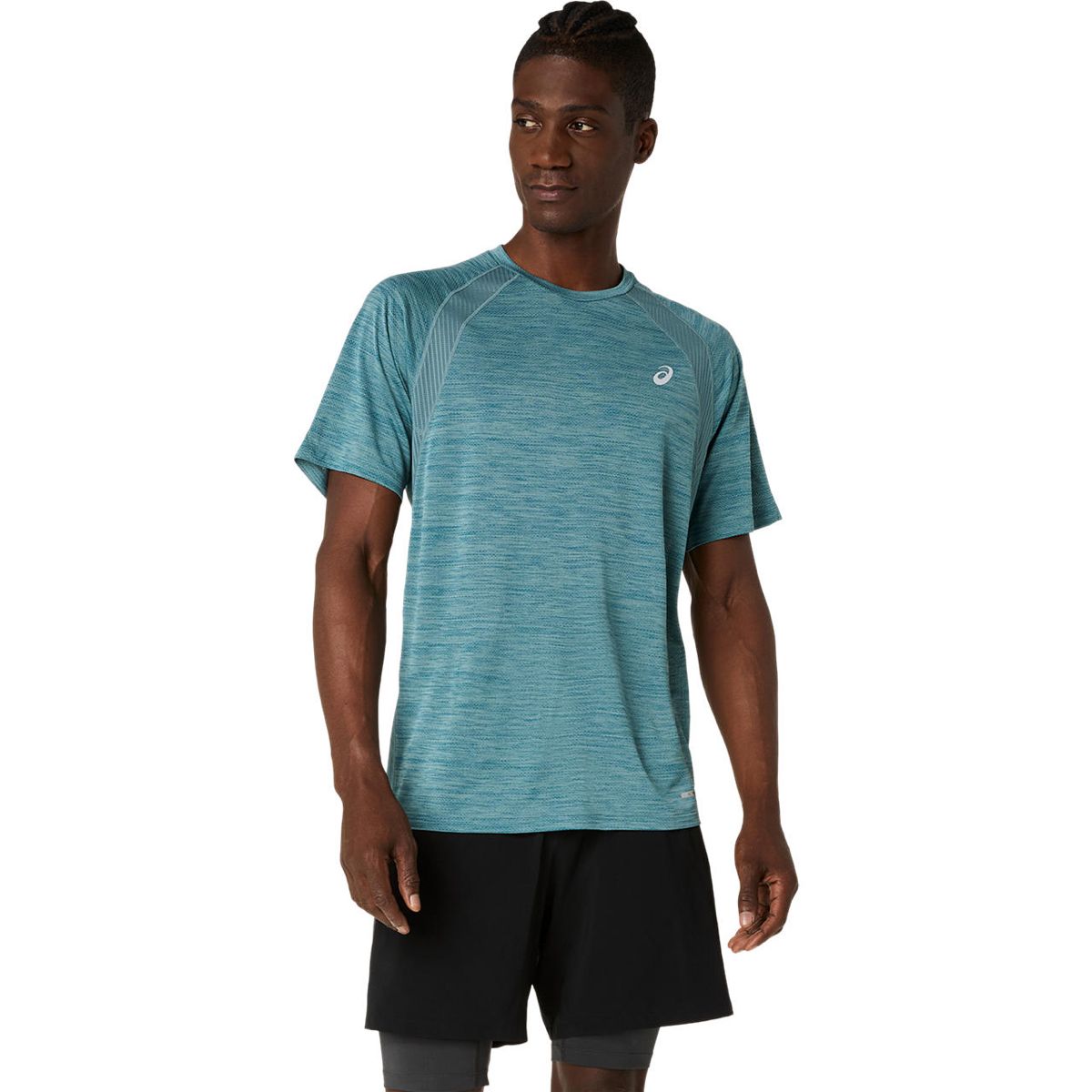 Asics Road Ss Top Foggy Teal