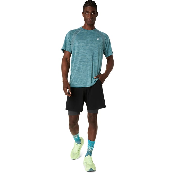 Asics Road Ss Top Foggy Teal Asics
