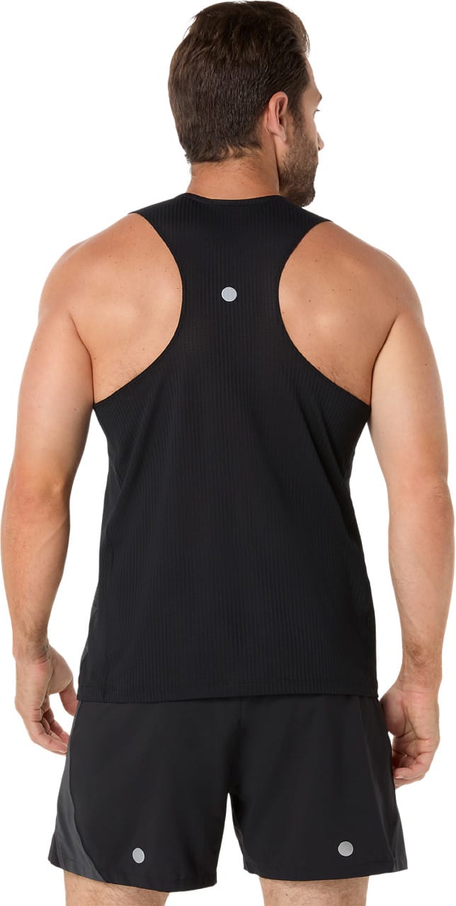 Asics Men's Road Singlet Performance Black Asics