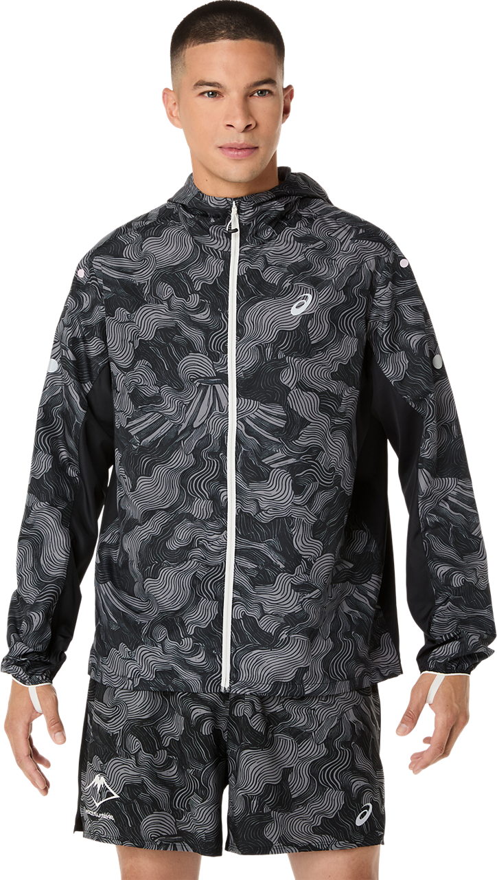Asics Men's Fujitrail Packable Jacket Performance Black