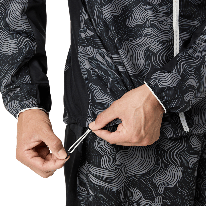 Asics Men's Fujitrail Packable Jacket Performance Black Asics