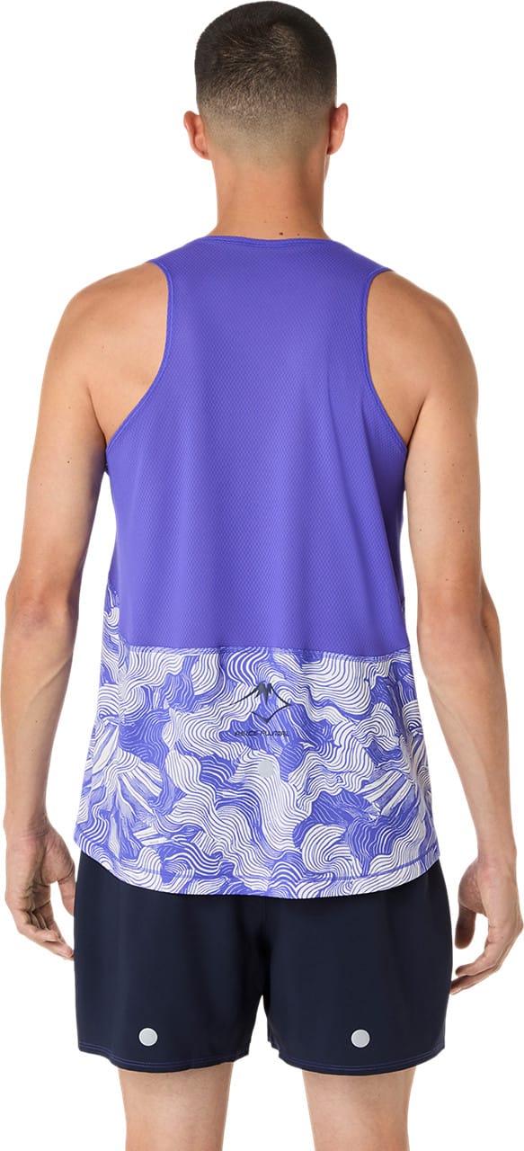 Asics Men's Fujitrail Singlet Cobalt Burst/Cream Asics