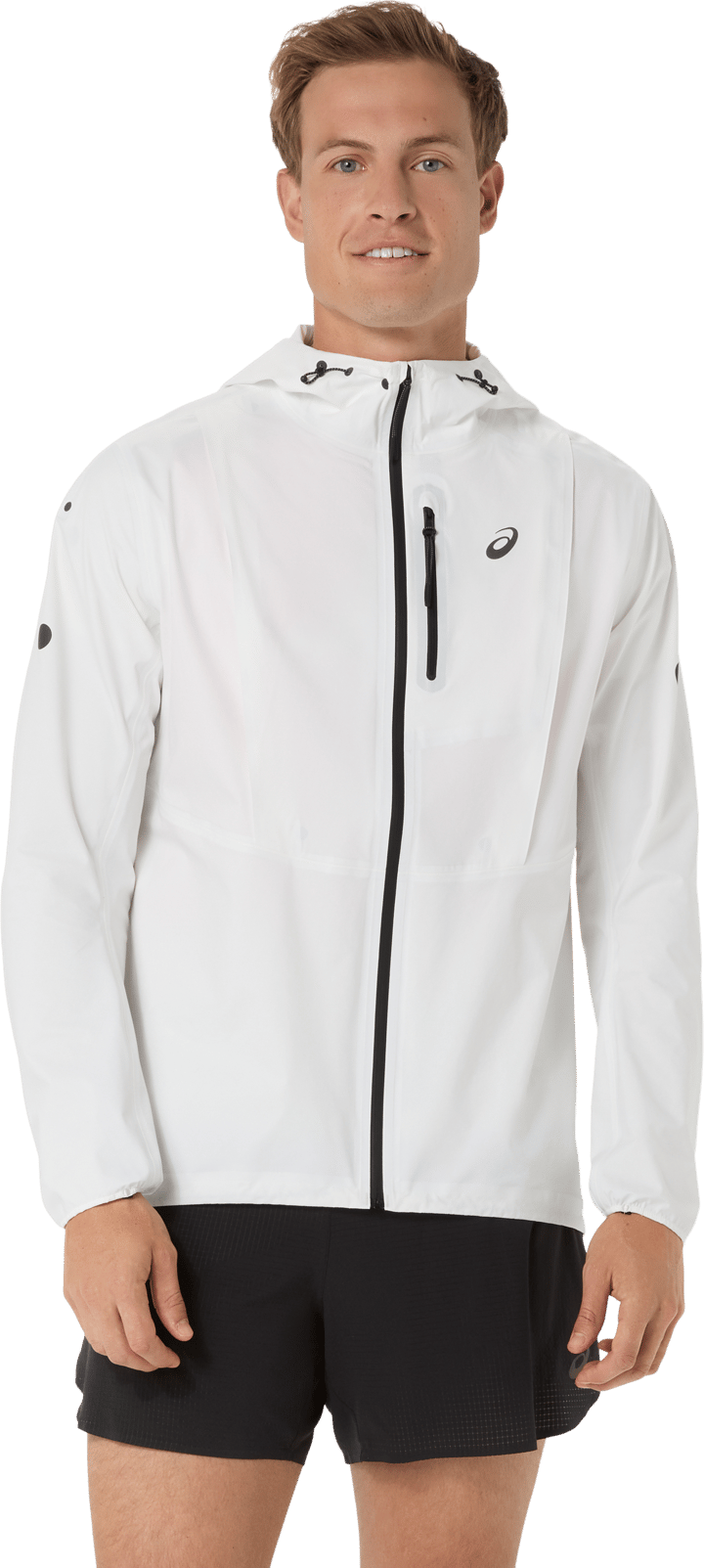 Asics Men´s Fujitrail Elite Waterproof Jacket Cream Asics