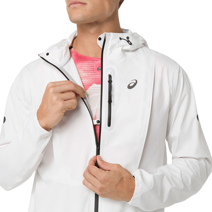 Asics Men´s Fujitrail Elite Waterproof Jacket Cream Asics
