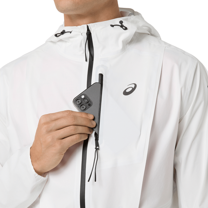 Asics Men´s Fujitrail Elite Waterproof Jacket Cream Asics