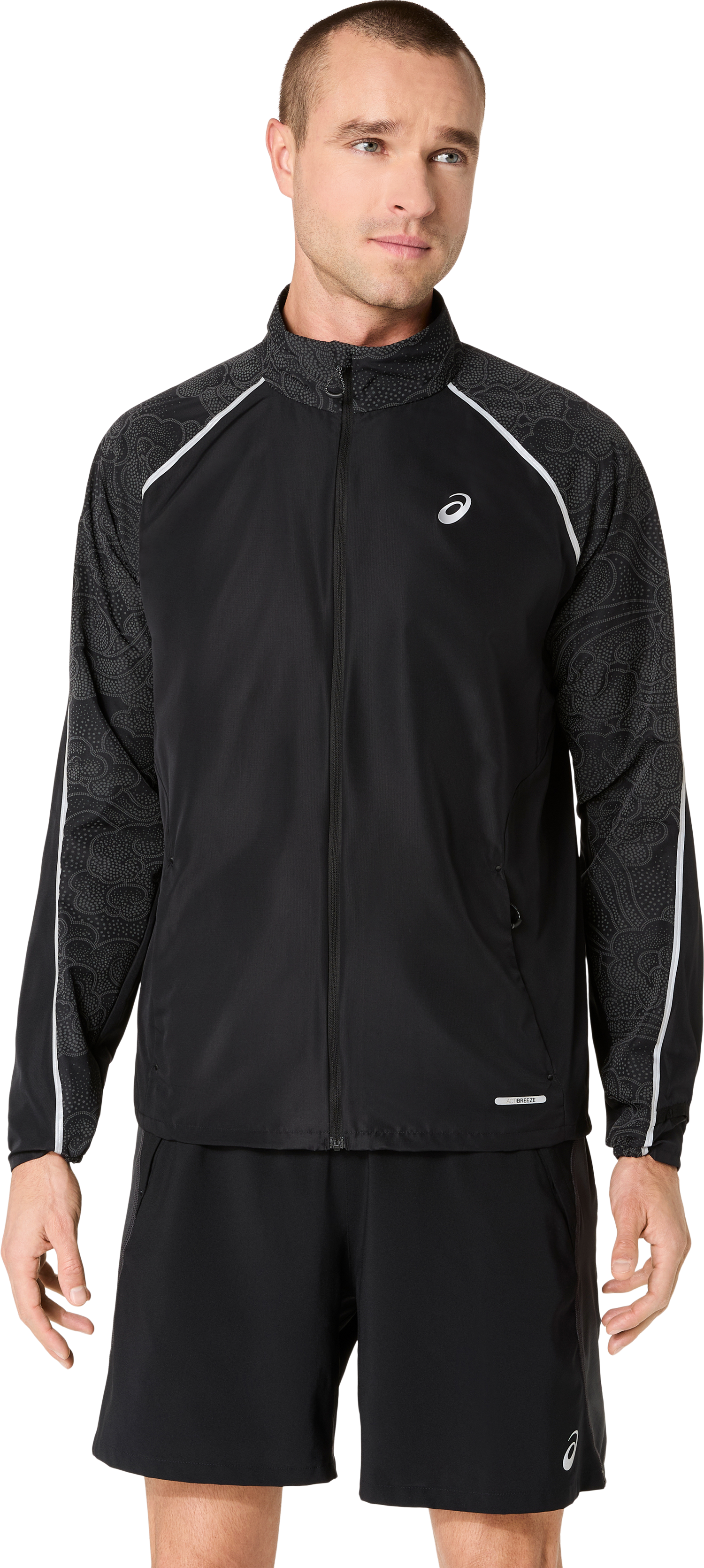 Asics Men´s Road Lite-Show Jacket Performance Black