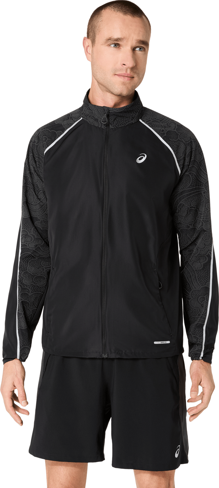 Asics Men´s Road Lite-Show Jacket Performance Black Asics