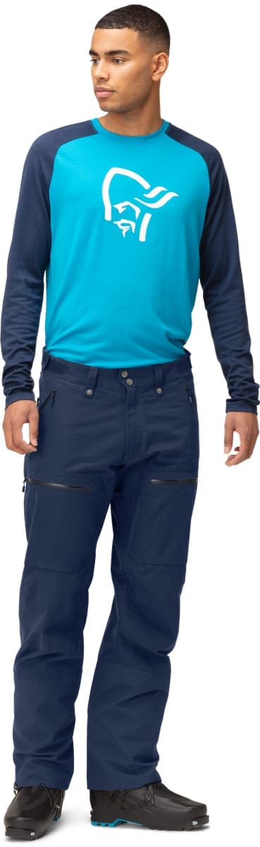 Norrøna Men's Lyngen Cotton Pants Indigo Night Norrøna Norrøna Men's Lyngen Cotton Pants Indigo Night Norrøna