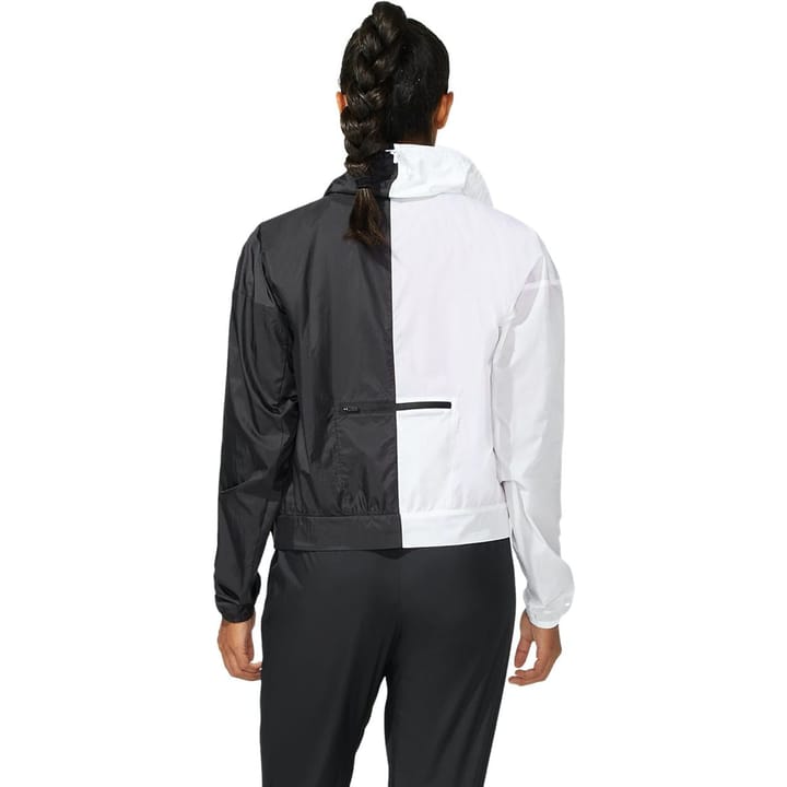 Asics Women's SMSB Run Jacket Performance Black/Brilliant Wh Asics