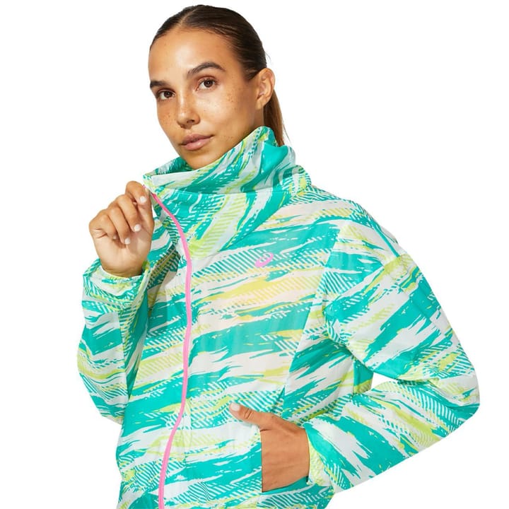 Asics COLOR INJECTION JACKET W BALTIC JEWEL Asics