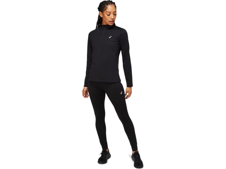 Asics Women's Core LS 1/2 Zip Winter Top Performance Black Asics Asics Women's Core LS 1/2 Zip Winter Top Performance Black Asics