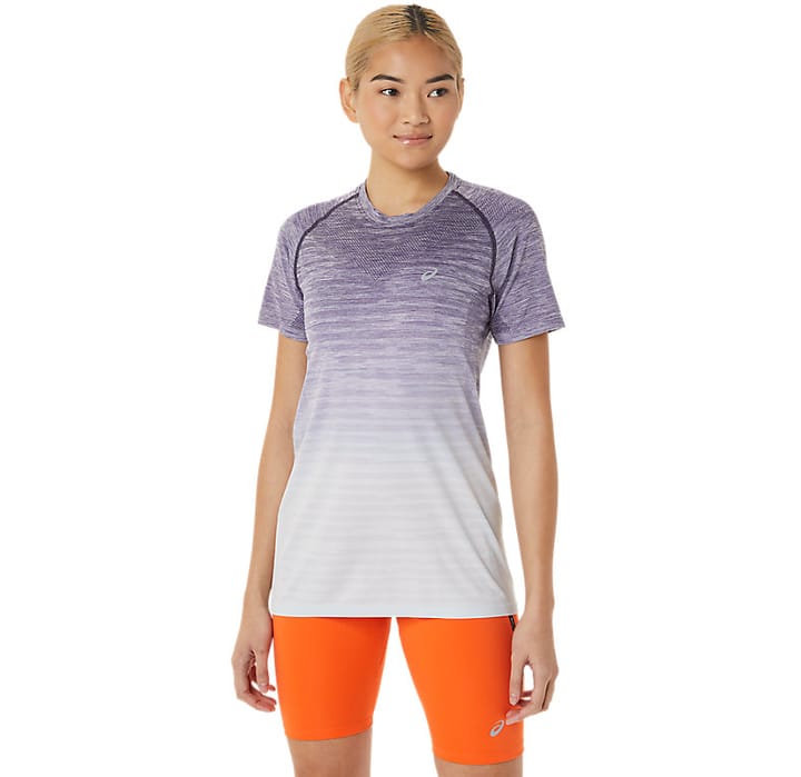 Asics Women's Seamless SS Top Night Shade/Soft Sky Asics