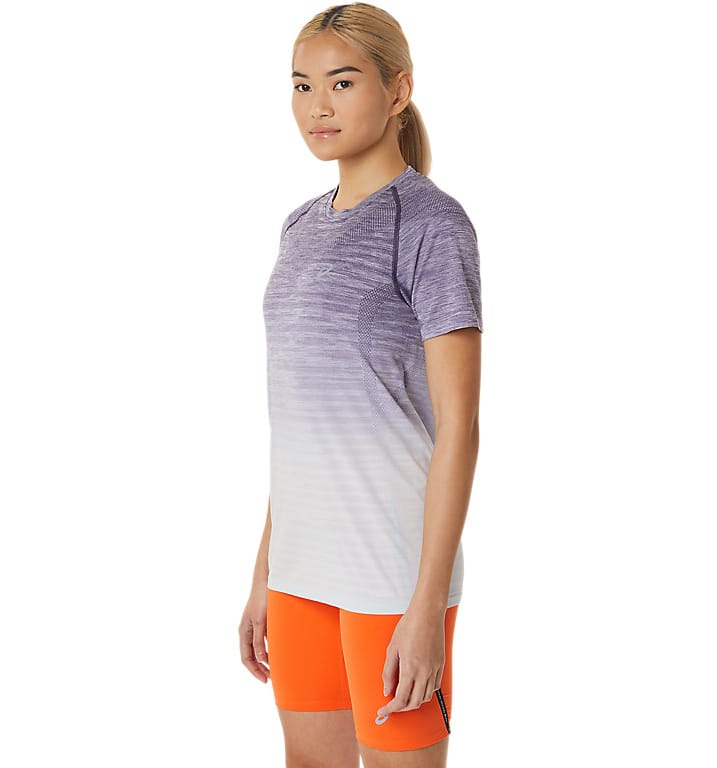 Asics Women's Seamless SS Top Night Shade/Soft Sky Asics