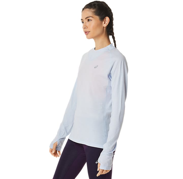 Asics Women's Winter Run LS Top Soft Sky Asics Asics Women's Winter Run LS Top Soft Sky Asics