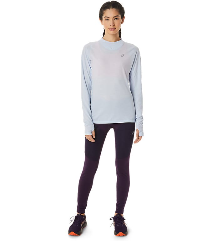 Asics Women's Winter Run LS Top Soft Sky Asics Asics Women's Winter Run LS Top Soft Sky Asics