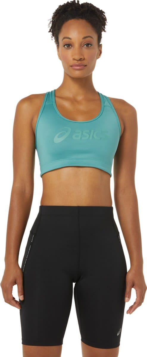 Asics Women's Core Asics Logo Bra Sage/Sage Asics