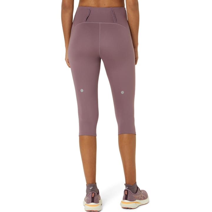 Asics Women's Road High Waist Capri Tight Dusty Mauve Asics