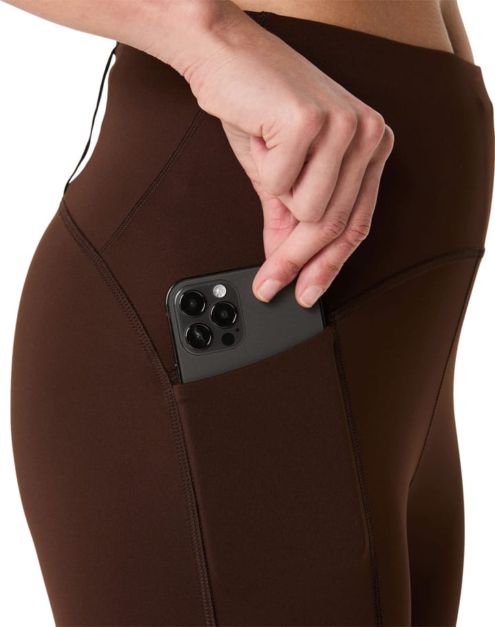 Asics Women's Road High Waist 8in Sprinter Coffee Asics