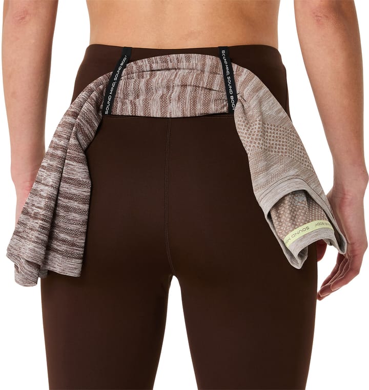 Asics Women's Road High Waist 8in Sprinter Coffee Asics