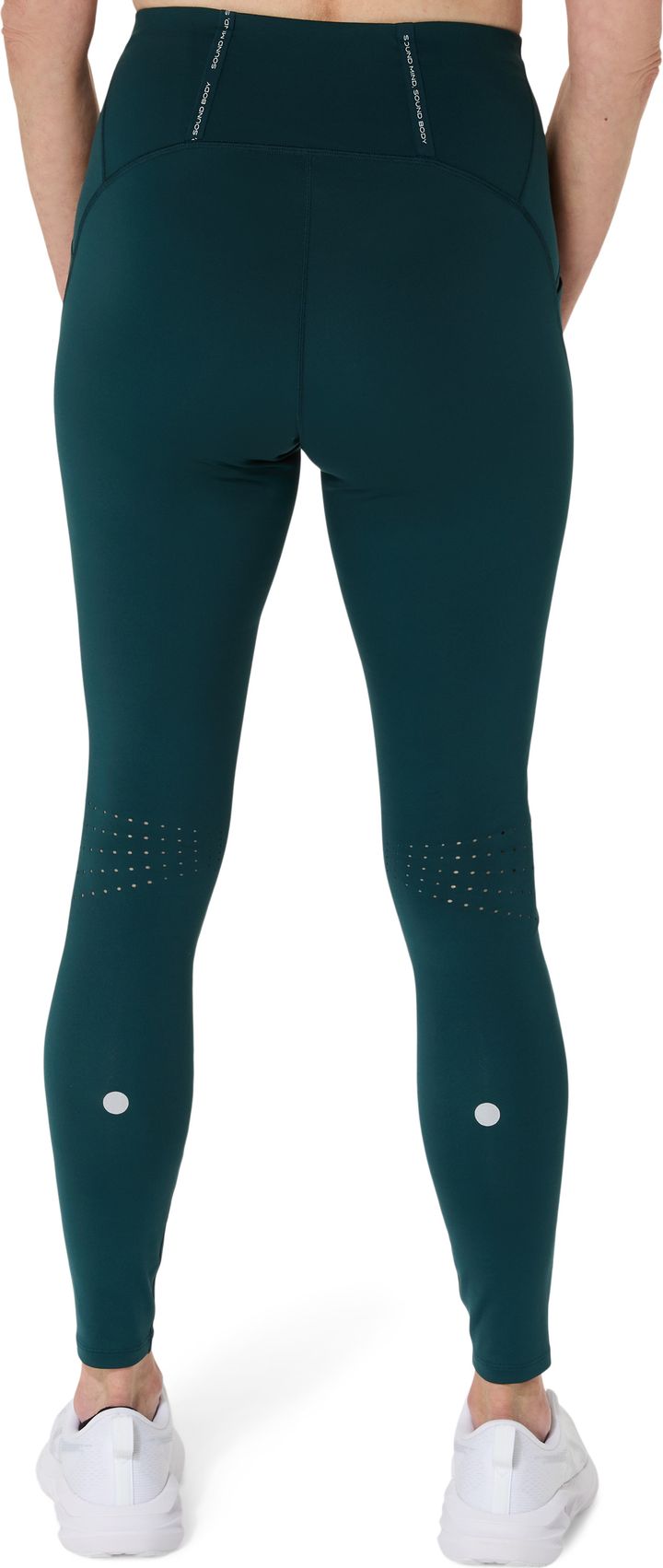 Asics Women's Road High Waist Tight Saxon Green Asics