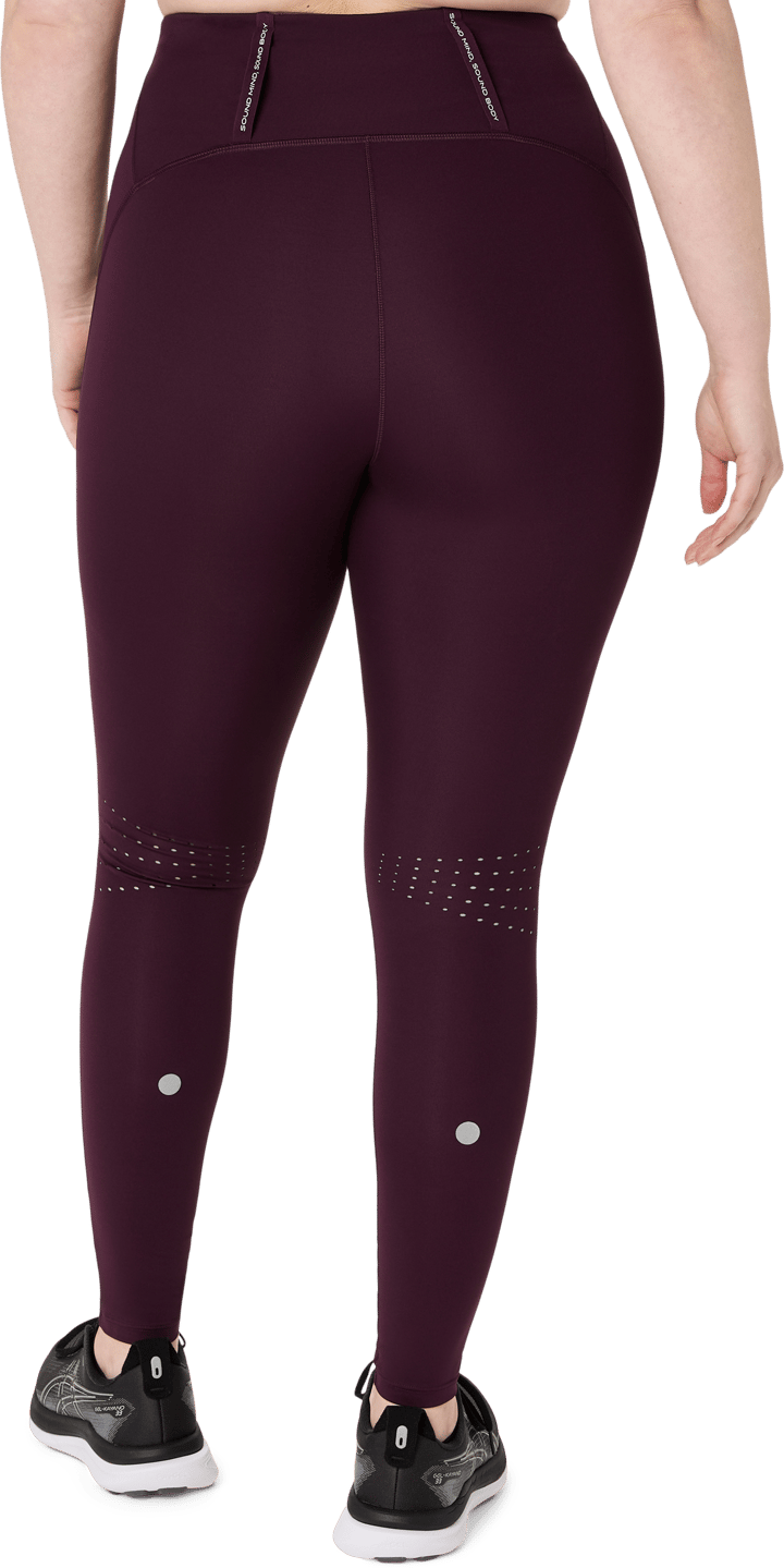 Asics Women's Road High Waist Tight Dark Aubergine Asics