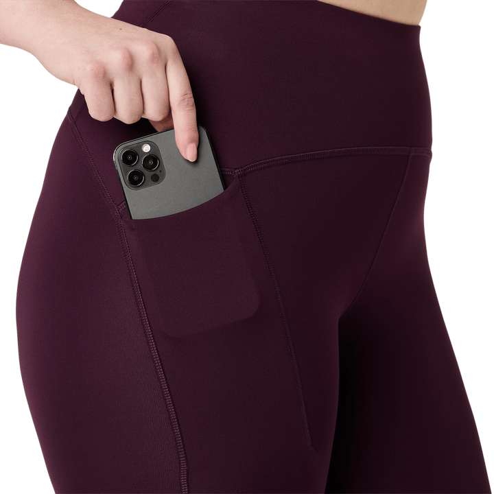 Asics Women's Road High Waist Tight Dark Aubergine Asics