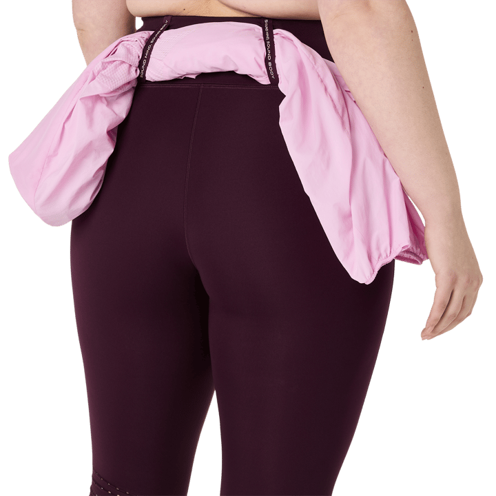 Asics Women's Road High Waist Tight Dark Aubergine Asics