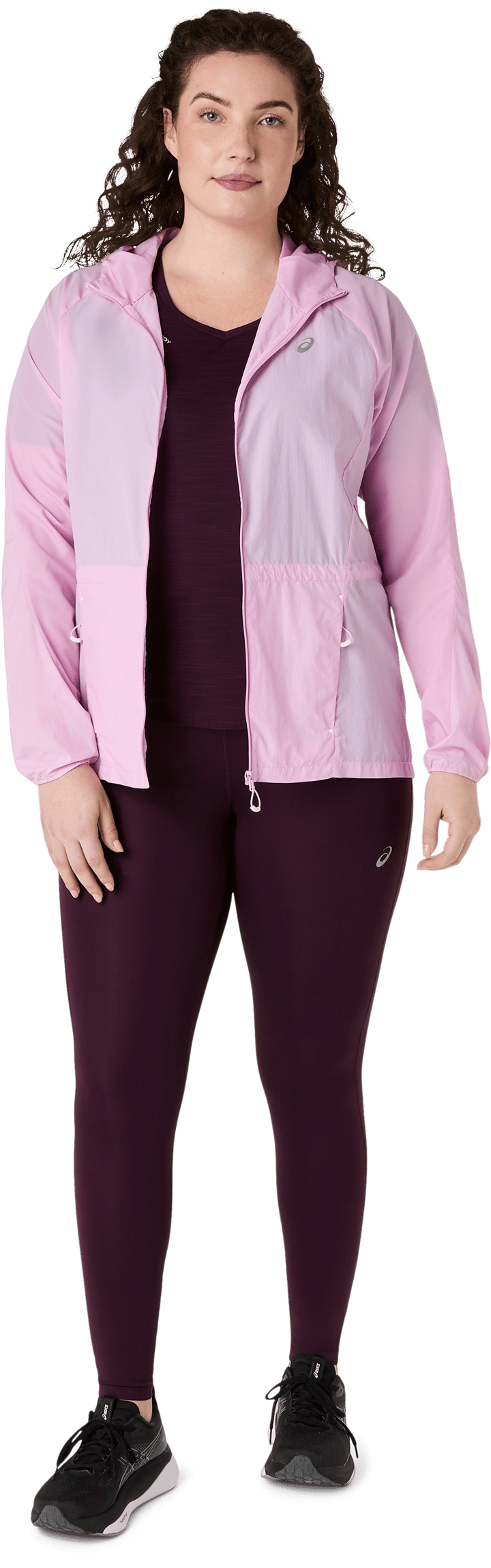 Asics Women's Road High Waist Tight Dark Aubergine Asics