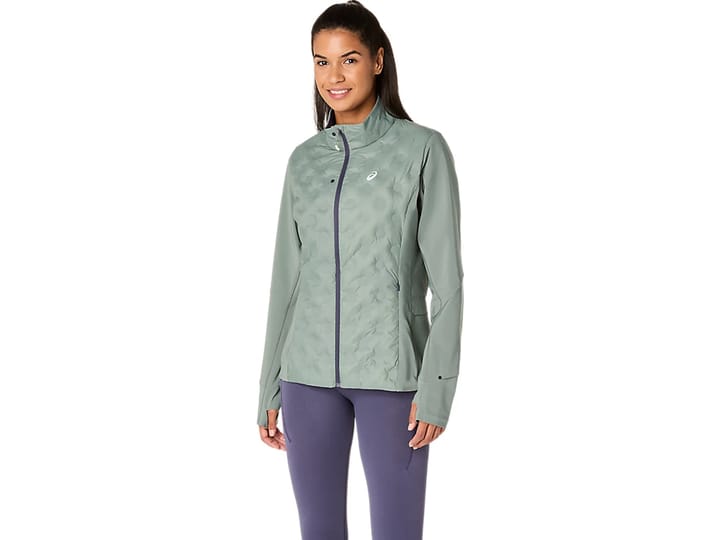Asics Women's Road Winter Jacket Monument Blue Asics Asics Women's Road Winter Jacket Monument Blue Asics