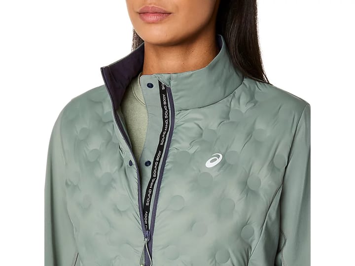 Asics Women's Road Winter Jacket Monument Blue Asics Asics Women's Road Winter Jacket Monument Blue Asics