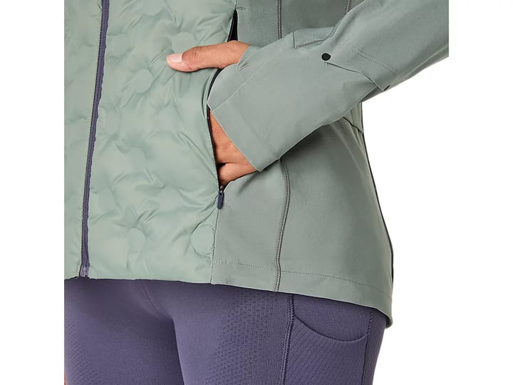 Asics Women's Road Winter Jacket Monument Blue Asics Asics Women's Road Winter Jacket Monument Blue Asics