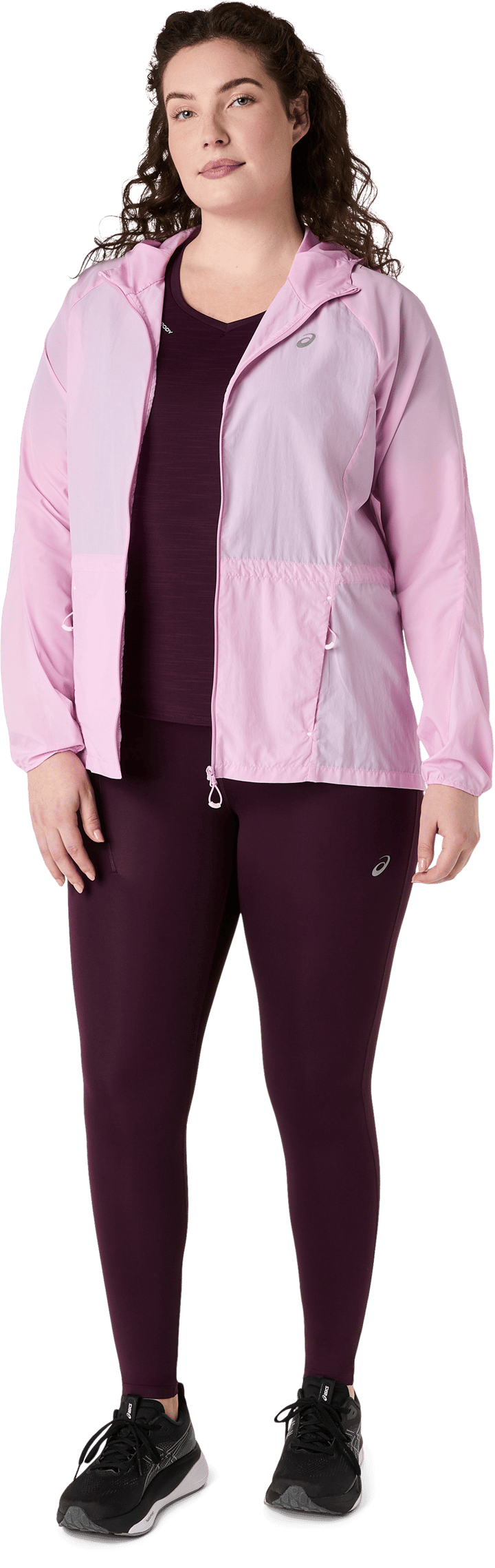 Asics Women's Road Packable Jacket Hazy Lilac Asics