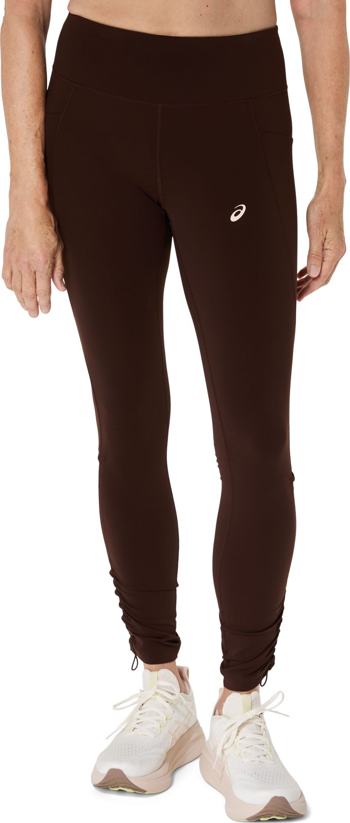 Asics Women's Nagino Run Adjustable Tight Coffee Asics
