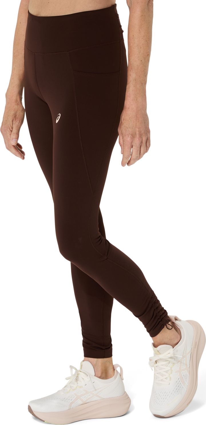 Asics Women's Nagino Run Adjustable Tight Coffee Asics