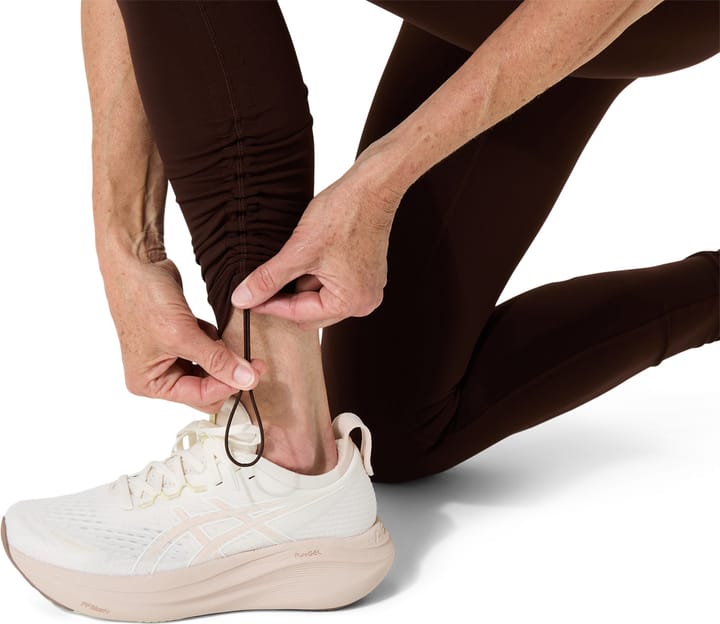 Asics Women's Nagino Run Adjustable Tight Coffee Asics