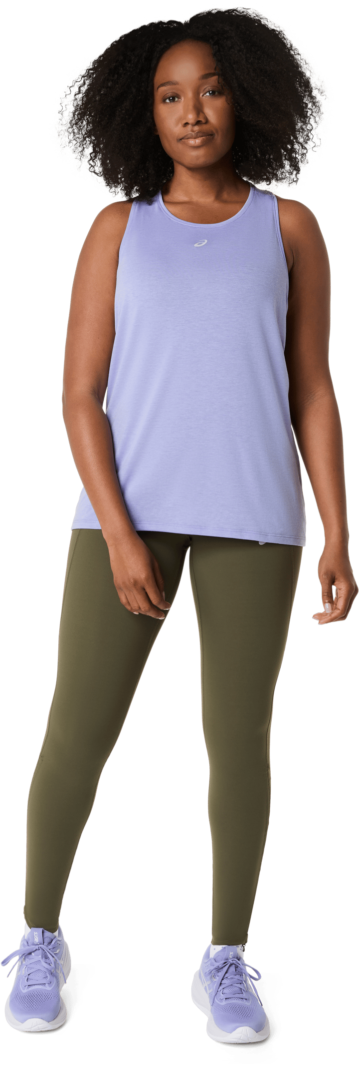 Asics Women's Nagino Run Adjustable Tank Bluebell Asics