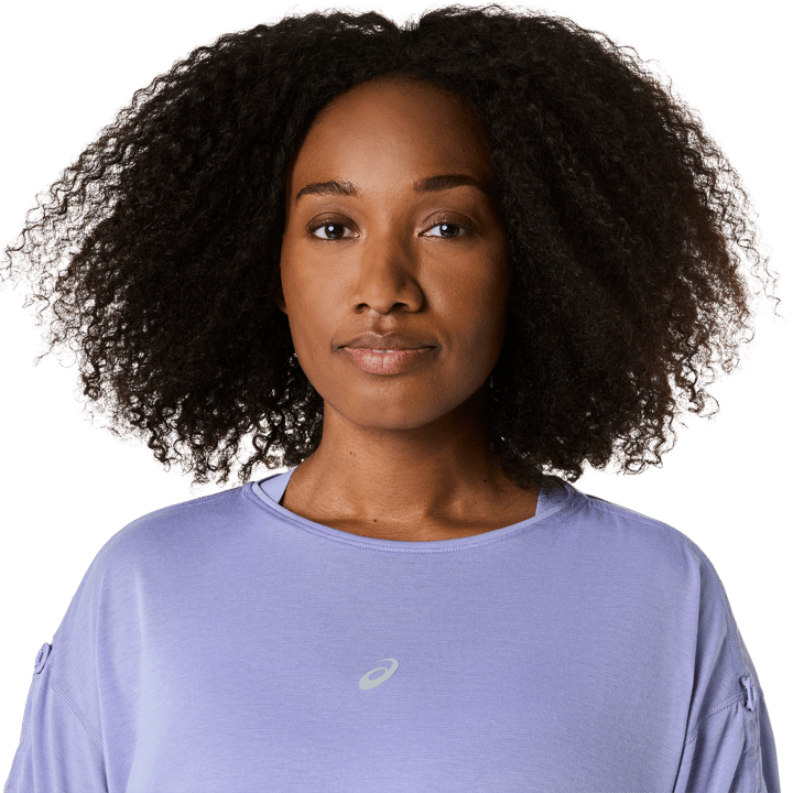 Asics Women's Nagino Run Adjustable Ss Top Bluebell Asics