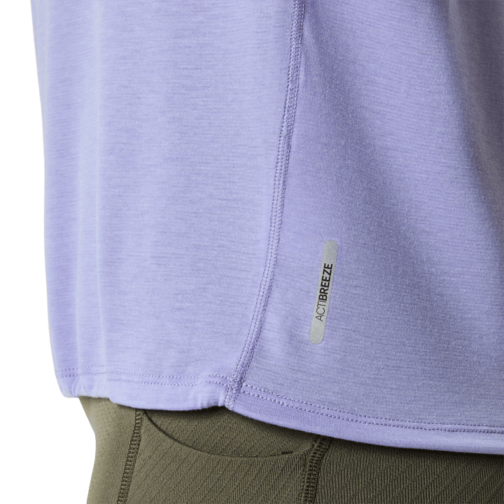 Asics Women's Nagino Run Adjustable Ss Top Bluebell Asics