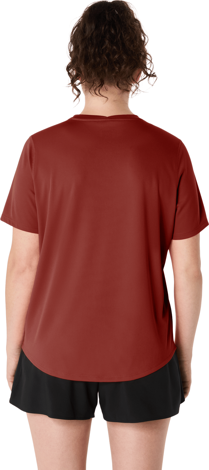 Asics Women's Asics Core Short Sleeve Top Singed Red Asics
