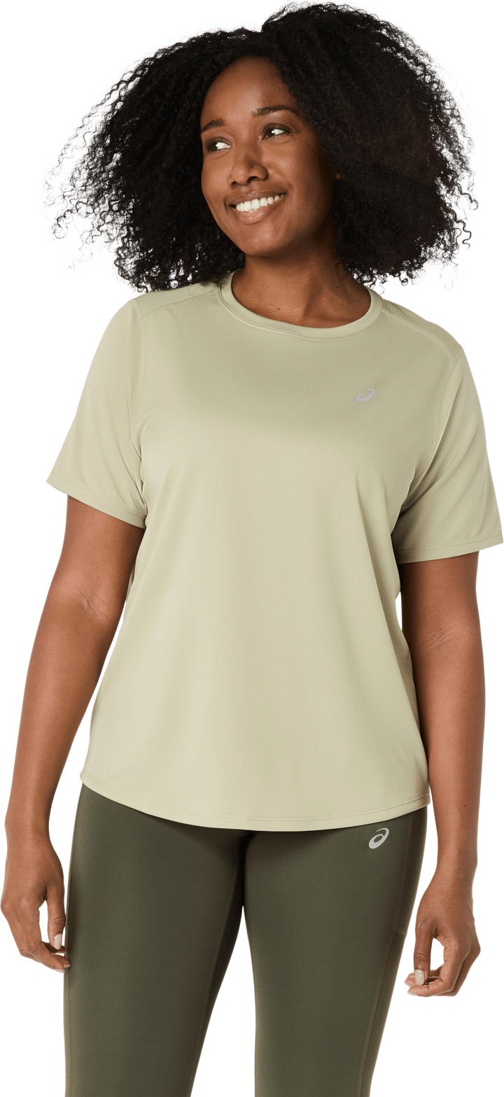 Asics Women's Asics Core Short Sleeve Top Khaki Asics