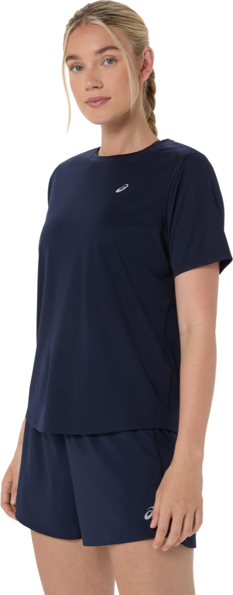 Asics Women's Asics Core Short Sleeve Top Midnight Asics
