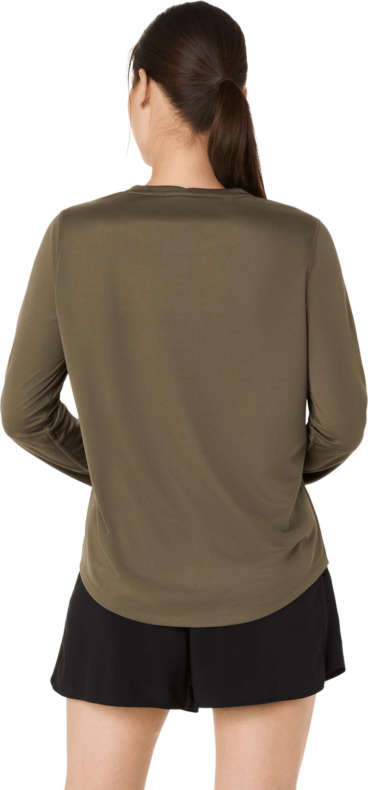 Women's Asics Core Ls Top Dark Olive Asics
